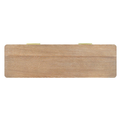 Kamelia Two Drawers Wood Console Table