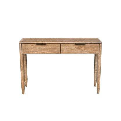Kamelia Two Drawers Wood Console Table