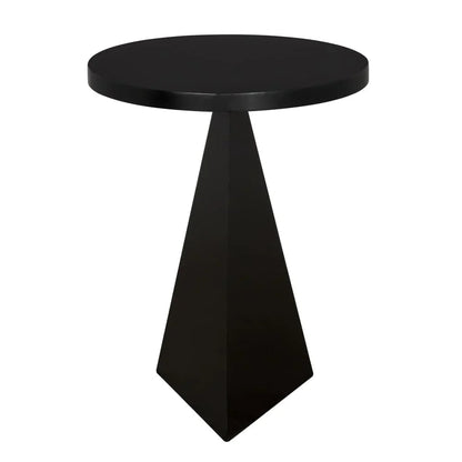 Kano Steel Black Side Table - LOOMLAN - Noir - Side Tables