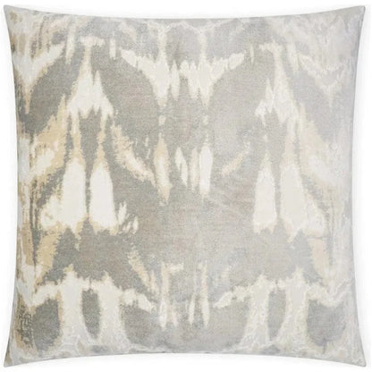 Kanoko Tranquility Grey Large Throw Pillow Insert - LOOMLAN - D.V. Kap - Throw Pillows