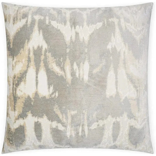 Kanoko Tranquility Grey Large Throw Pillow Insert - LOOMLAN - D.V. Kap - Throw Pillows