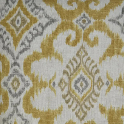 Kantha Yellow Throw Pillow With Insert - LOOMLAN - D.V. Kap - Throw Pillows