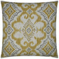 Kantha Yellow Throw Pillow With Insert - LOOMLAN - D.V. Kap - Throw Pillows