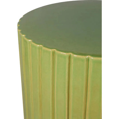 Kara Accent Table - Green Outdoor End Table - LOOMLAN - Seasonal Living - Outdoor Side Tables