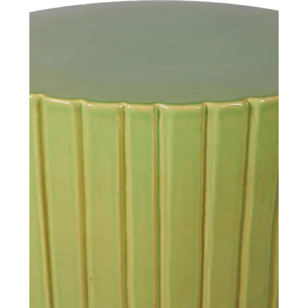 Kara Accent Table - Green Outdoor End Table - LOOMLAN - Seasonal Living - Outdoor Side Tables