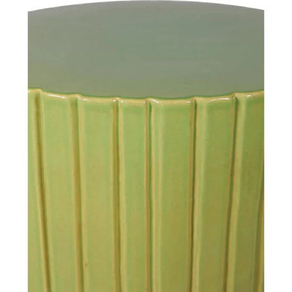 Kara Accent Table - Green Outdoor End Table - LOOMLAN - Seasonal Living - Outdoor Side Tables