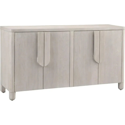 Karina Rubberwood Brown Server - LOOMLAN - Bassett Mirror - Sideboards