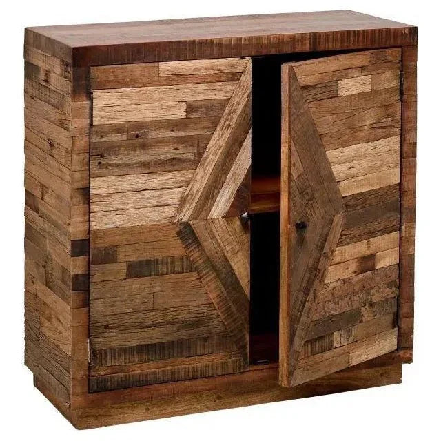 Kensley Natural Wood Cabinet - LOOMLAN - LOOMLAN - Accent Cabinets