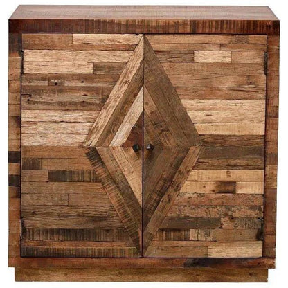 Kensley Natural Wood Cabinet - LOOMLAN - LOOMLAN - Accent Cabinets