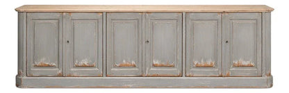 Karlsson Antique Swedish Wood Sideboard - LOOMLAN - Sarreid - Sideboards