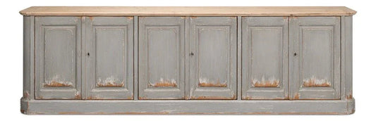Karlsson Antique Swedish Wood Sideboard - LOOMLAN - Sarreid - Sideboards