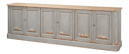Karlsson Antique Swedish Wood Sideboard - LOOMLAN - Sarreid - Sideboards