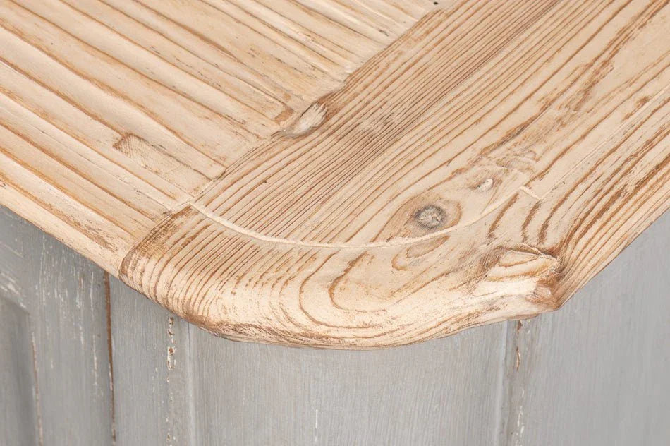 Karlsson Antique Swedish Wood Sideboard - LOOMLAN - Sarreid - Sideboards