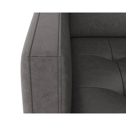 Karmelo Leather Armchair - LOOMLAN - SUNPAN - Club Chairs