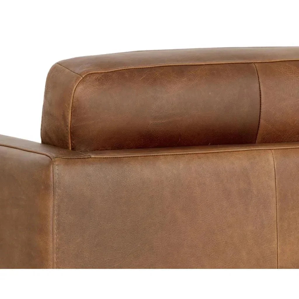 Karmelo Leather Armchair - LOOMLAN - SUNPAN - Club Chairs