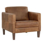 Karmelo Leather Armchair - LOOMLAN - SUNPAN - Club Chairs