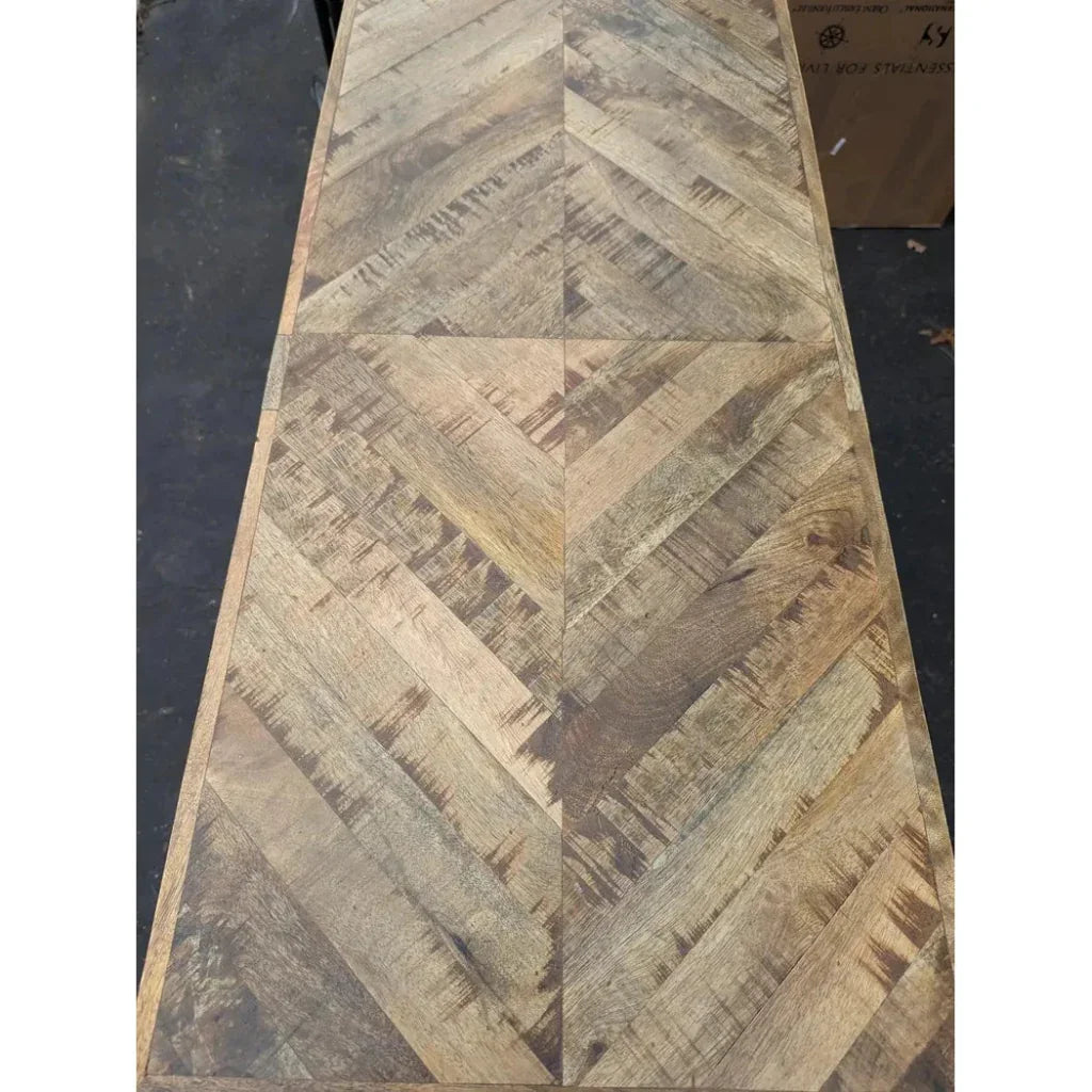 Munro 2 Door Accent Cabinet Reclaimed Wood Metal - LOOMLAN - LOOMLAN - Accent Cabinets