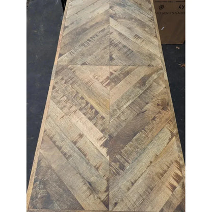 Munro 2 Door Accent Cabinet Reclaimed Wood Metal - LOOMLAN - LOOMLAN - Accent Cabinets