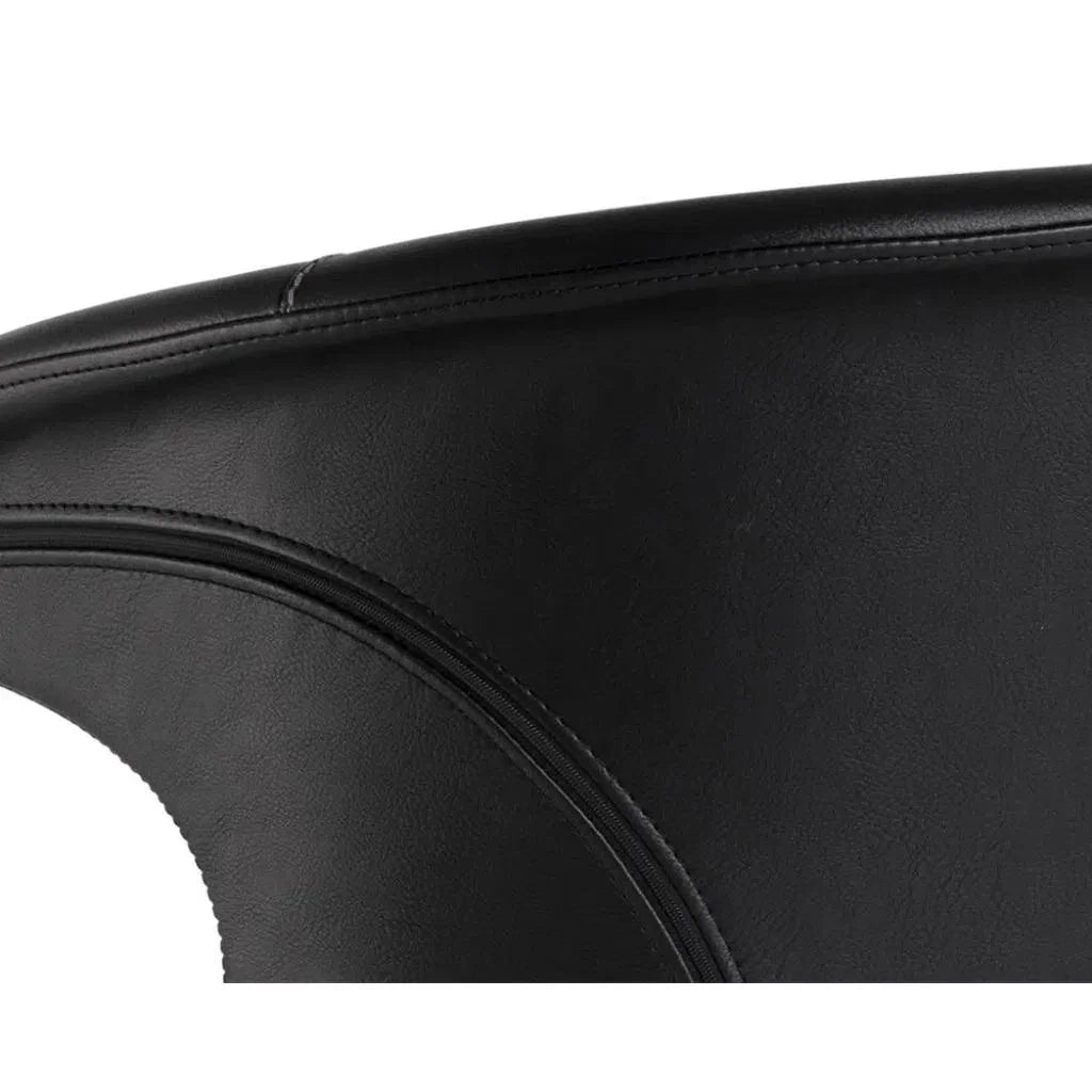 Kash Leather Office Chair-Office Chairs-SUNPAN-LOOMLAN