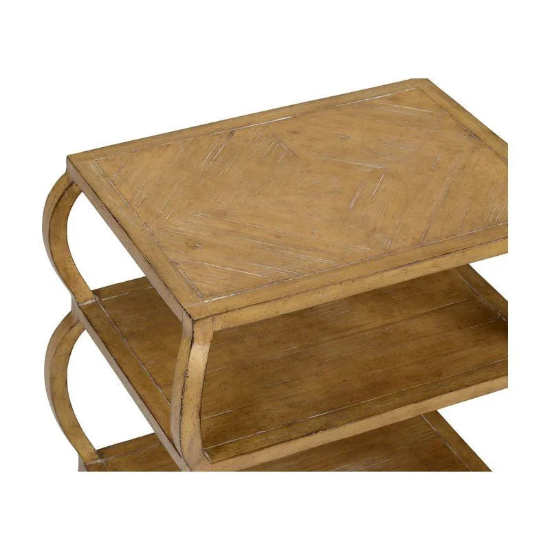 Kate Tiered Curve Framed Side Table - LOOMLAN - Wildwood - Side Tables