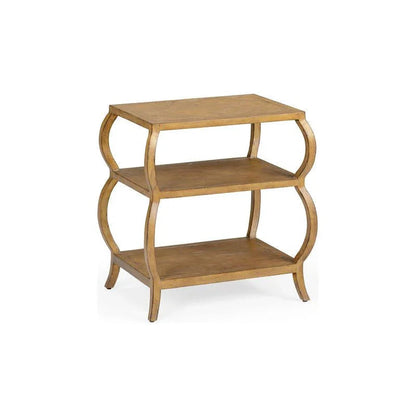 Kate Tiered Curve Framed Side Table - LOOMLAN - Wildwood - Side Tables