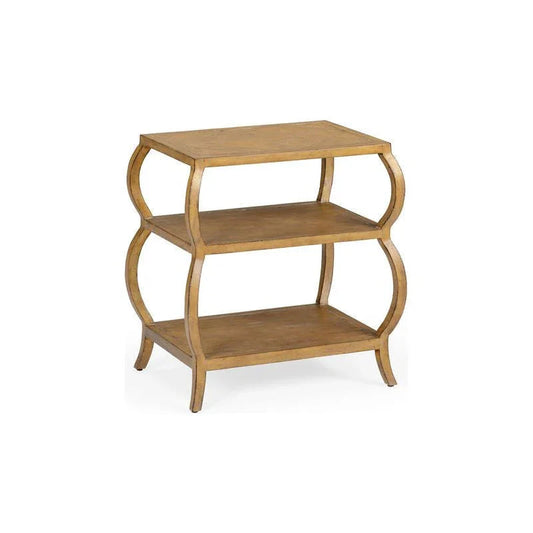 Kate Tiered Curve Framed Side Table - LOOMLAN - Wildwood - Side Tables