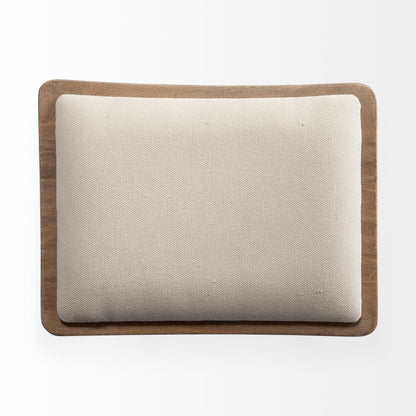 Katniss Cream Fabric Barstool