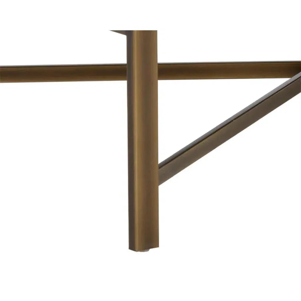 Kayla Leather Backless Bench - LOOMLAN - SUNPAN - Bedroom Benches