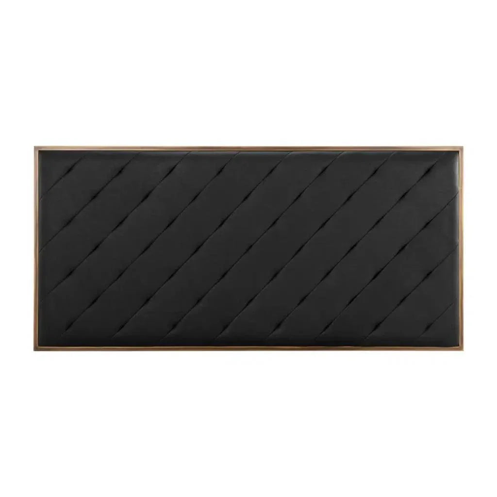 Kayla Leather Backless Bench - LOOMLAN - SUNPAN - Bedroom Benches