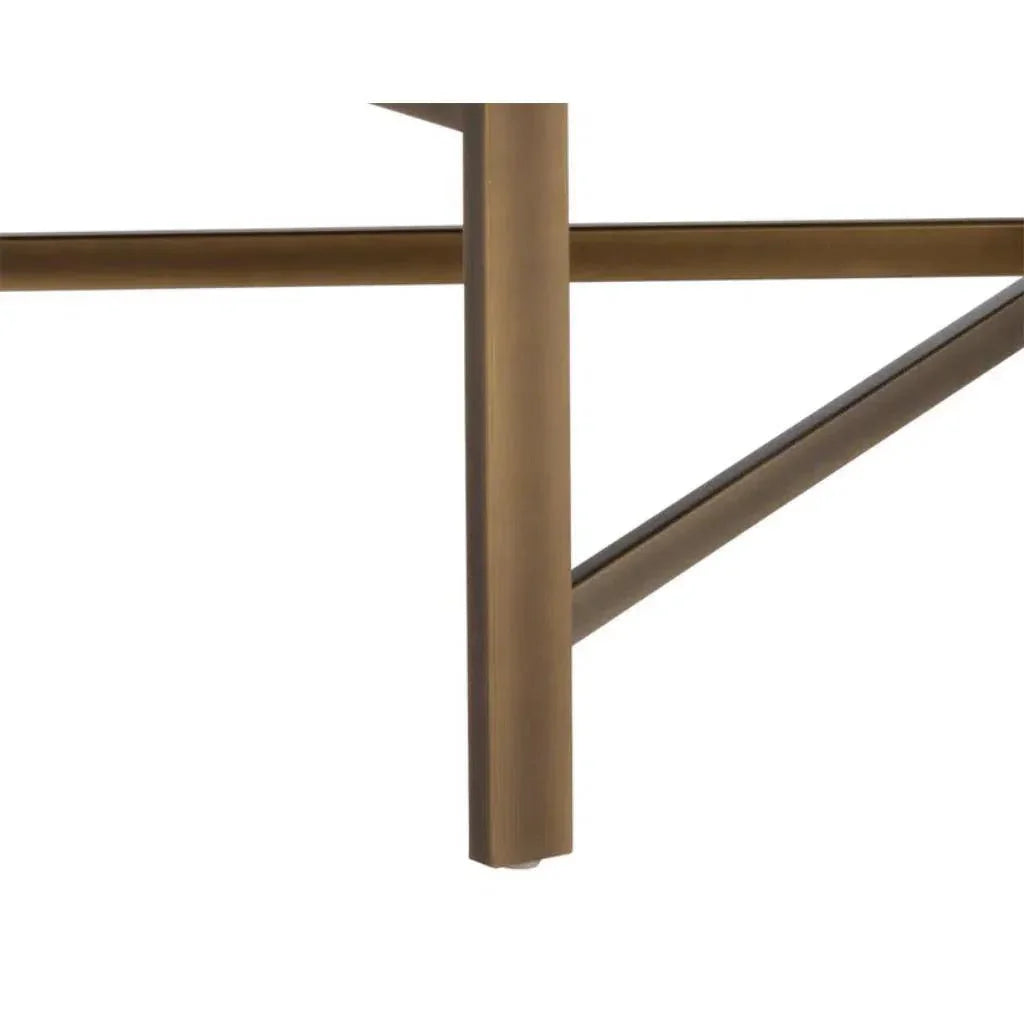 Kayla Leather Backless Bench - LOOMLAN - SUNPAN - Bedroom Benches