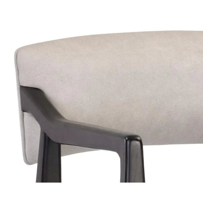 Keagan Leather Barstool - LOOMLAN - SUNPAN - Bar Stools