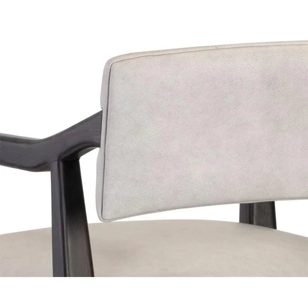 Keagan Leather Barstool - LOOMLAN - SUNPAN - Bar Stools