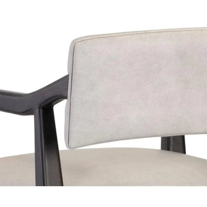 Keagan Leather Barstool - LOOMLAN - SUNPAN - Bar Stools