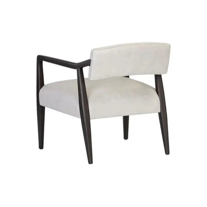 Keagan Leather Lounge Chair - LOOMLAN - SUNPAN - Accent Chairs