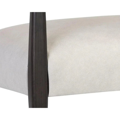 Keagan Leather Lounge Chair - LOOMLAN - SUNPAN - Accent Chairs