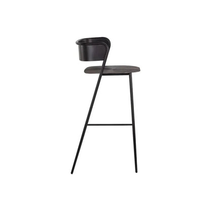 Keanu Powder Coated Iron Barstool - LOOMLAN - SUNPAN - Bar Stools