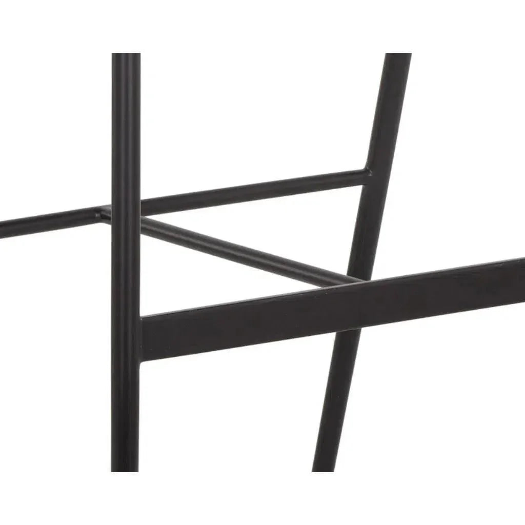 Keanu Powder Coated Iron Barstool - LOOMLAN - SUNPAN - Bar Stools