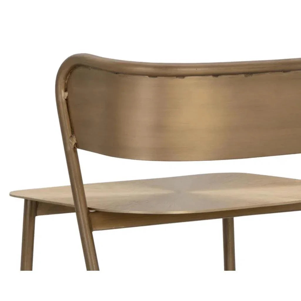 Keanu Powder Coated Iron Barstool - LOOMLAN - SUNPAN - Bar Stools