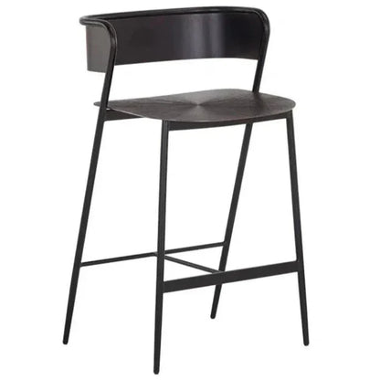 Keanu Powder Coated Iron Counter Stool - LOOMLAN - SUNPAN - Counter Stools