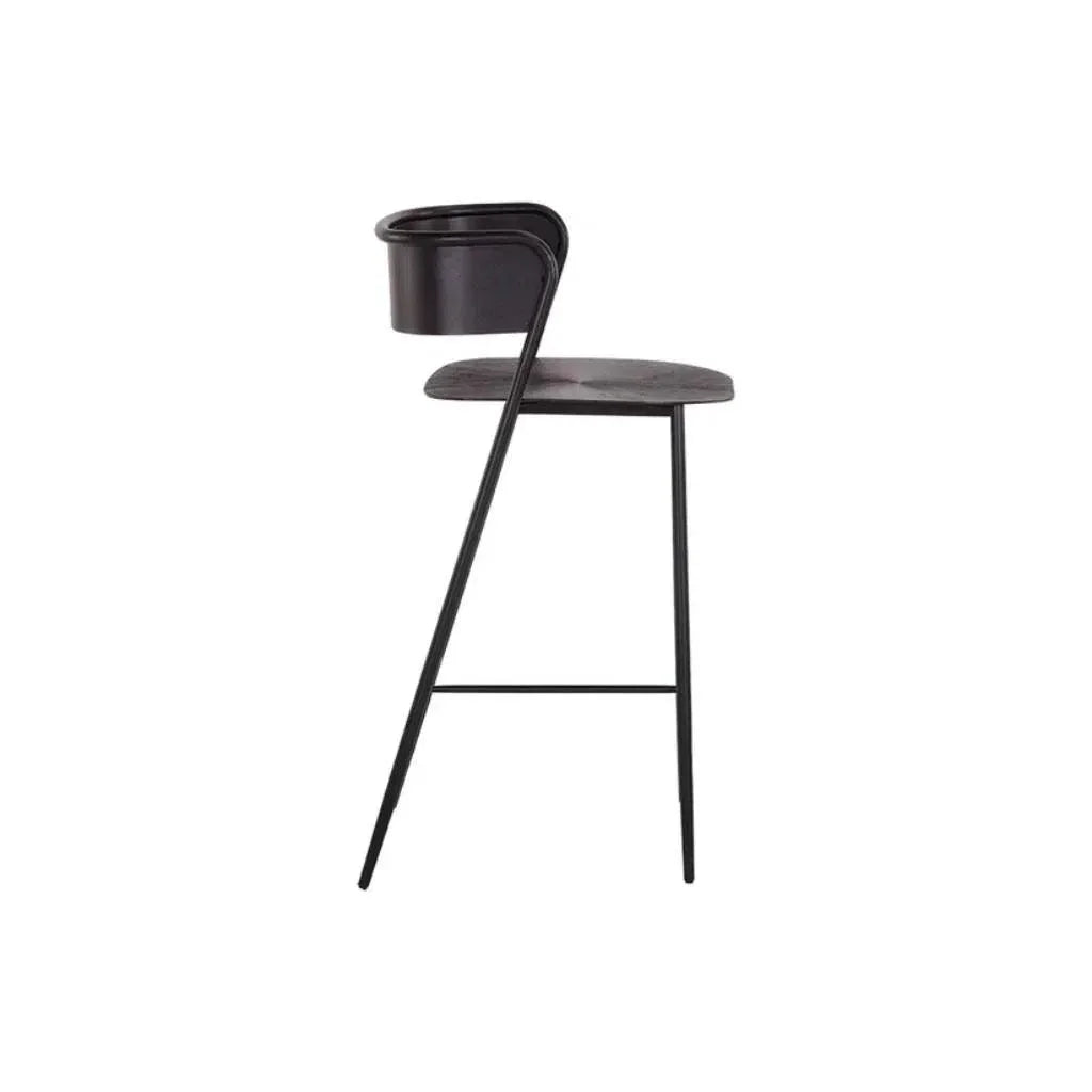 Keanu Powder Coated Iron Counter Stool - LOOMLAN - SUNPAN - Counter Stools