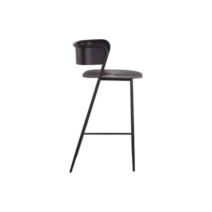 Keanu Powder Coated Iron Counter Stool - LOOMLAN - SUNPAN - Counter Stools