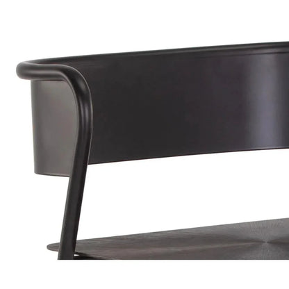 Keanu Powder Coated Iron Counter Stool - LOOMLAN - SUNPAN - Counter Stools