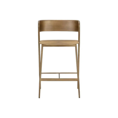 Keanu Powder Coated Iron Counter Stool - LOOMLAN - SUNPAN - Counter Stools