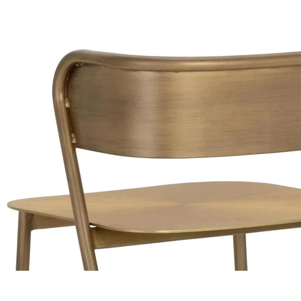 Keanu Powder Coated Iron Counter Stool - LOOMLAN - SUNPAN - Counter Stools