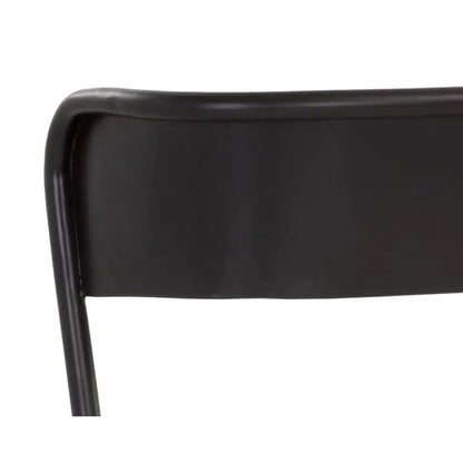 Keanu Powder Coated Iron Dining Chair - LOOMLAN - SUNPAN - Dining Chairs