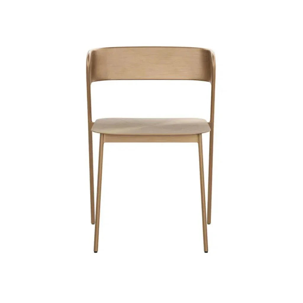 Keanu Powder Coated Iron Dining Chair - LOOMLAN - SUNPAN - Dining Chairs