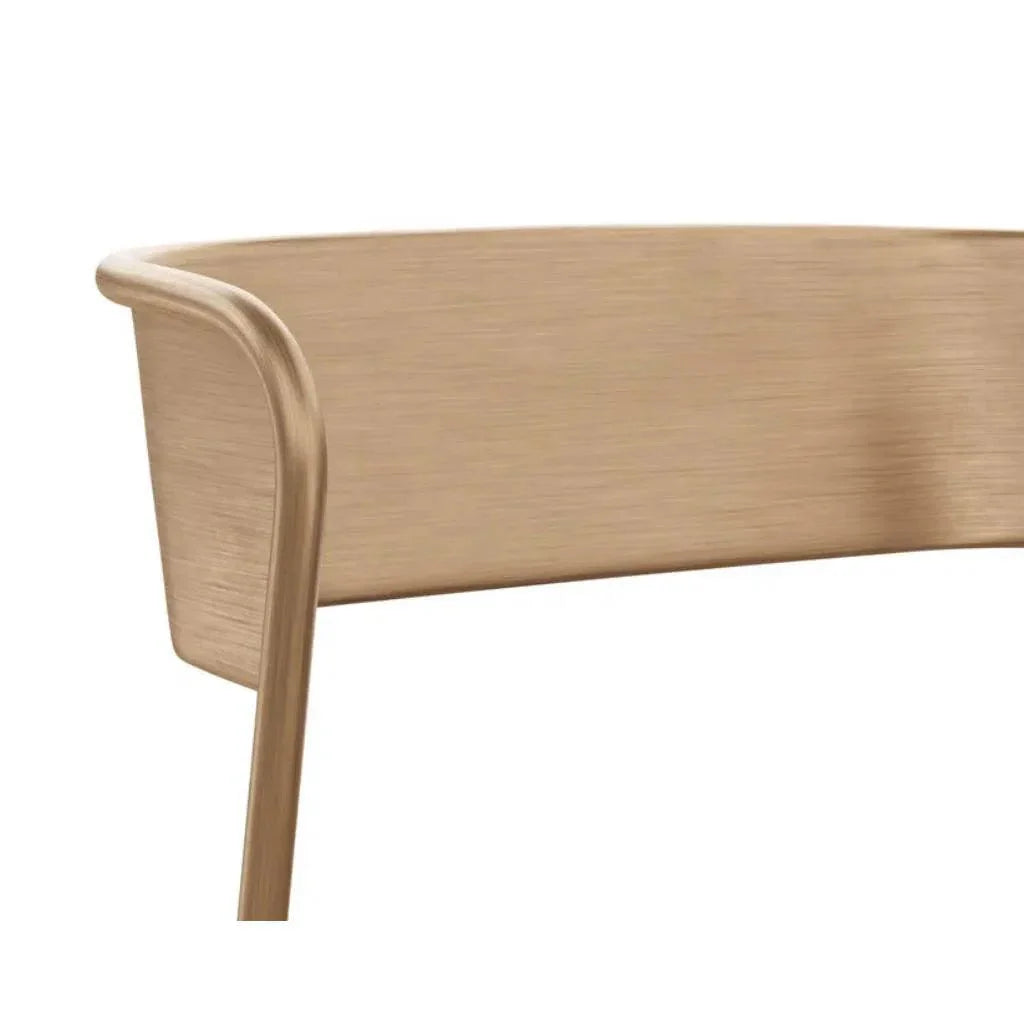 Keanu Powder Coated Iron Dining Chair - LOOMLAN - SUNPAN - Dining Chairs