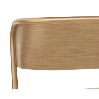 Keanu Powder Coated Iron Dining Chair - LOOMLAN - SUNPAN - Dining Chairs