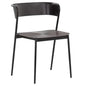 Keanu Powder Coated Iron Dining Chair - LOOMLAN - SUNPAN - Dining Chairs
