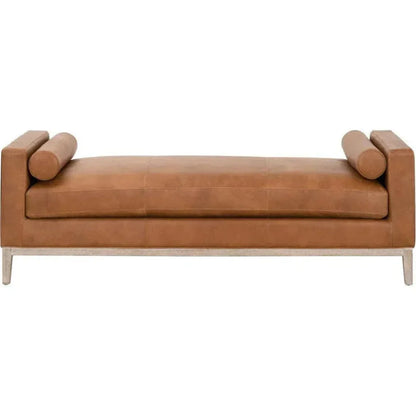 Keaton Daybed Grain Leather Down & Feather - LOOMLAN - Essentials For Living - Sofas & Loveseats